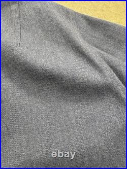 Vintage 1950s USAF Military Blue Type A-1A Heavy Wool Flying Shirt Size Medium