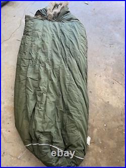 Vintage 1951 Korean War US Military Down & Feather Casualty Bag