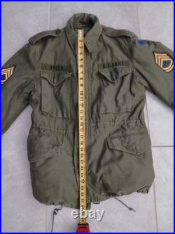 Vintage 1951 M-51 Military Field Jacket Liner Rare L US Army Korean War