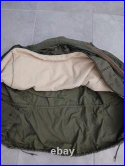Vintage 1951 M-51 Military Field Jacket Liner Rare L US Army Korean War