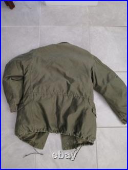 Vintage 1951 M-51 Military Field Jacket Liner Rare L US Army Korean War