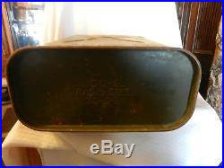 Vintage 1951 US Army Korean War Gas or Water Jerry Can by Radio Steel 20-5-51