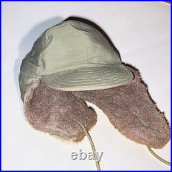Vintage 1951 US Army MQ-1 Field Pile Cap Size 6 3/4 Korean War OD Hat