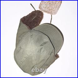 Vintage 1951 US Army MQ-1 Field Pile Cap Size 6 3/4 Korean War OD Hat