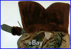Vintage 1953 Korean War B-9 Parka! Fur Lined Hood! Quilted Lining! Deep Color 38
