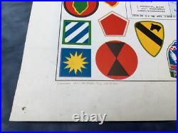 Vintage 1953 Pacific Stars and Stripes Map of the Korean War Korea