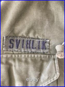 Vintage 1957 Field Jacket Long Large Authentic US Army Jacket FREE SHIPPING