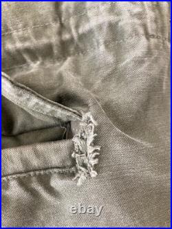 Vintage 1957 Field Jacket Long Large Authentic US Army Jacket FREE SHIPPING
