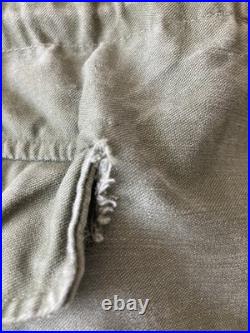 Vintage 1957 Field Jacket Long Large Authentic US Army Jacket FREE SHIPPING