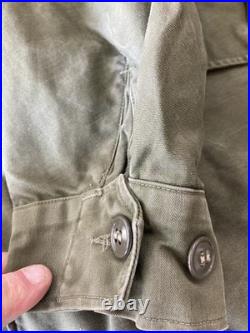 Vintage 1957 Field Jacket Long Large Authentic US Army Jacket FREE SHIPPING