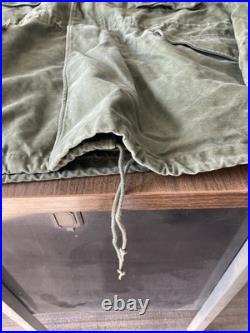 Vintage 1957 Field Jacket Long Large Authentic US Army Jacket FREE SHIPPING