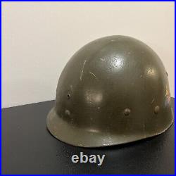 Vintage 4th Armored Division M1 Helmet Liner Korean War Westinghouse CAPAC