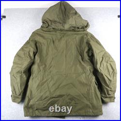Vintage 50s Korean War US Army M51 Field Jacket with Liner & Hood Long Medium