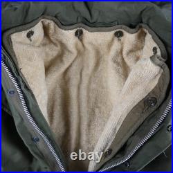 Vintage 50s Korean War US Army M51 Field Jacket with Liner & Hood Long Medium