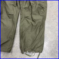 Vintage 50s M-1951 Field Trouser Shell Pants XL Regular Korean War NOS M51 M65