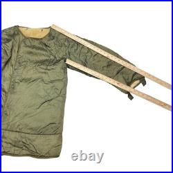 Vintage 50s M-1951 Fishtail Parka Jacket Liner US Army Military Korean War Small