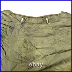 Vintage 50s M-1951 Fishtail Parka Jacket Liner US Army Military Korean War Small