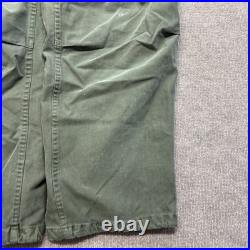 Vintage 50s M51 Cargo Trousers Pants Medium Reg 33x28 Sateen Cold Weather Army