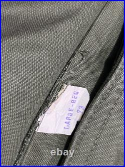 Vintage 50s M51 Trousers Large Cargo Pants Slanted Og-107 Sateen M-51 Para 1952