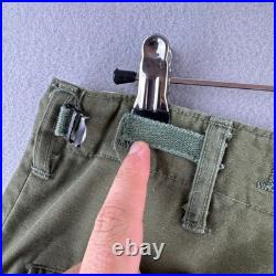 Vintage 50s Military Pants Mens 31x30 Korean War Cargo M-51 Field Baggy Fit