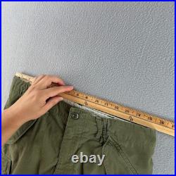Vintage 50s Military Pants Mens 31x30 Korean War Cargo M-51 Field Baggy Fit