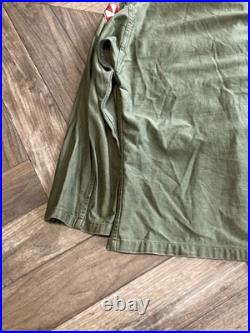 Vintage 50s OG 107 Top 5th Armored Division Korea Bullion Medium Patched 1st Pat