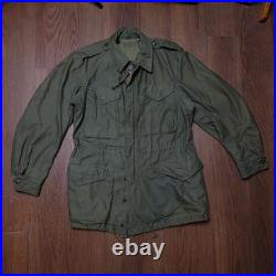 Vintage 50s US Army M-1951 Field Jacket M51 Korean War Era Small Regular