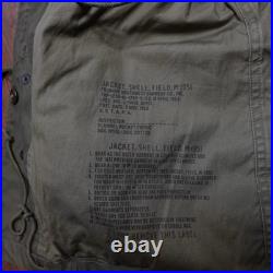 Vintage 50s US Army M-1951 Field Jacket M51 Korean War Era Small Regular