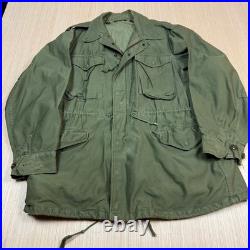 Vintage 50s US military M-1951 m51 Field Jacket Olive og-107 medium long 1953