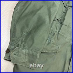 Vintage 50s US military M-1951 m51 Field Jacket Olive og-107 medium long 1953