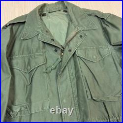 Vintage 50s US military M-1951 m51 Field Jacket Olive og-107 medium long 1953