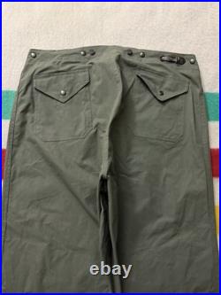 Vintage 50s Us Army Military Firefighter Pants Western Costume Co Size 40-42