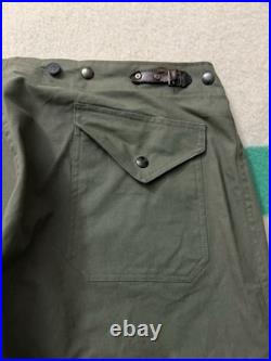 Vintage 50s Us Army Military Firefighter Pants Western Costume Co Size 40-42