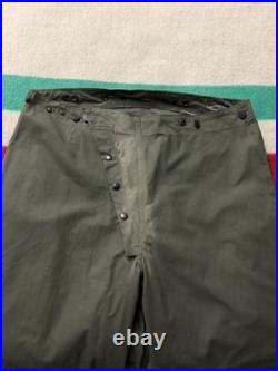 Vintage 50s Us Army Military Firefighter Pants Western Costume Co Size 40-42