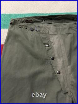 Vintage 50s Us Army Military Firefighter Pants Western Costume Co Size 40-42