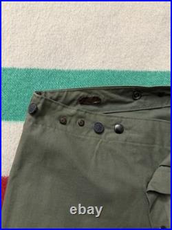 Vintage 50s Us Army Military Firefighter Pants Western Costume Co Size 40-42