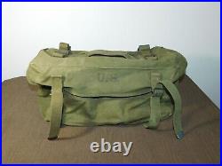 Vintage American Awning Co 1951 Korean War Us Army Field Cargo Pack M-45