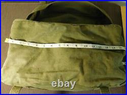 Vintage American Awning Co 1951 Korean War Us Army Field Cargo Pack M-45