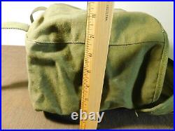 Vintage American Awning Co 1951 Korean War Us Army Field Cargo Pack M-45