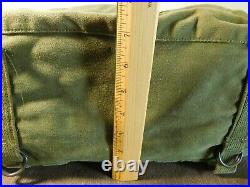 Vintage American Awning Co 1951 Korean War Us Army Field Cargo Pack M-45