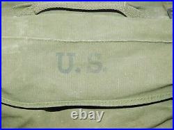 Vintage American Awning Co 1951 Korean War Us Army Field Cargo Pack M-45