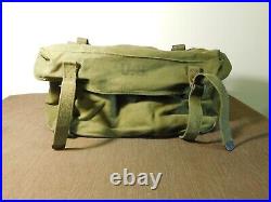 Vintage American Awning Co 1951 Korean War Us Army Field Cargo Pack M-45