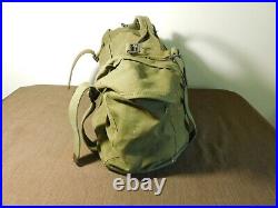 Vintage American Awning Co 1951 Korean War Us Army Field Cargo Pack M-45