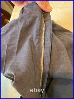 Vintage Authentic USAF Korean War Blue Officers Dress Uniform Coat Pants