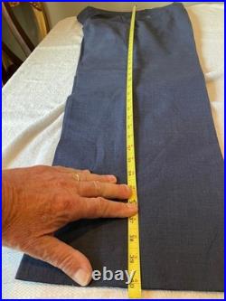 Vintage Authentic USAF Korean War Blue Officers Dress Uniform Coat Pants