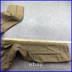 Vintage British Army Battledress Trousers Size 10 1949 Pattern 1952 Khaki Wool