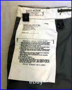 Vintage Continental US Army M1951 Field Trousers Medium Regular Korean War Era