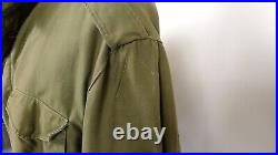 Vintage Early 50S Korean War C-1887 M-51 Military Field Jacket Size Large #294