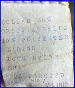 Vintage G-1 Leather Flight Jacket Korean War USN Read Description