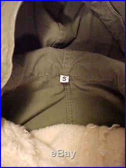 Vintage Gi Jacket Original Korean War M-1947 Parka & Liner